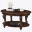 Table basse ovale en bois 42 pouces-784089856-784089857