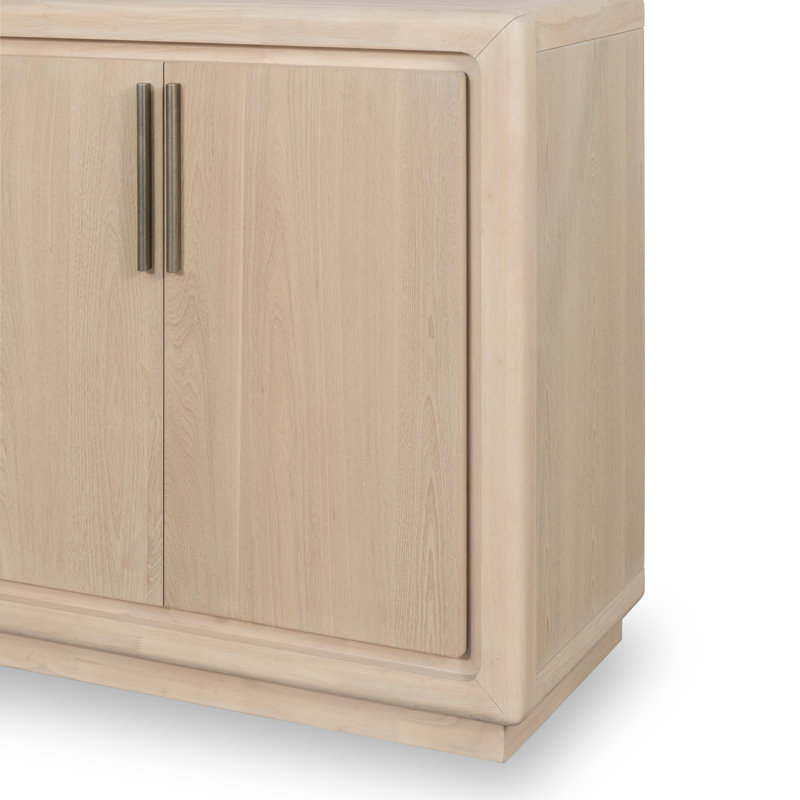 Attamore Timera 4 Door Wooden Sideboard In Daffodil