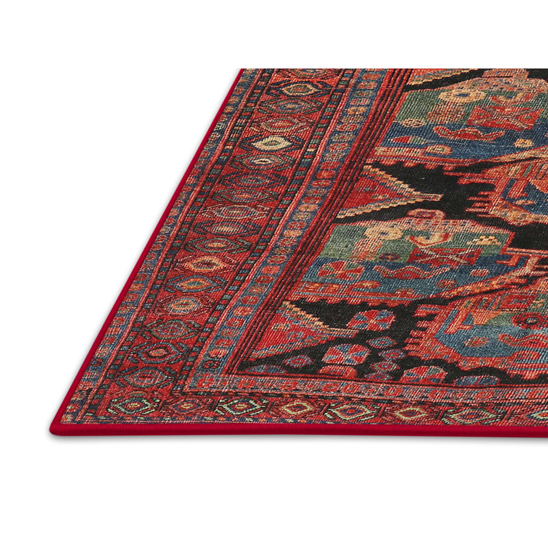 Oriental Indoor Rug, Rectangle 4' x 6'