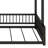 Full XL Over Queen Bunk Bed For Adults, Bunk Beds Frame With Ladder And Safety Guardrails, Can Be Converted Into Two Beds-1791516079