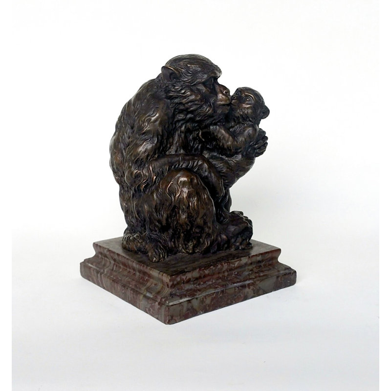 Ape avec figurine baby Fenmore