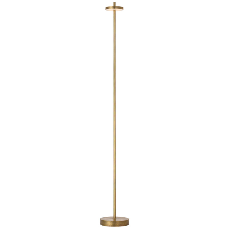 Kelly Wearstler Sene 50" Rechargeable Floor Lamp, Museum Brass