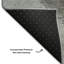 Tapis géométrique de qualité supérieure lavable à la machine Ansley-938815361