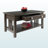  Maxwell Rectangular Coffee Table with Four Legs in Gray, 17.87'' H X 36.76'' W X 19.56'' D