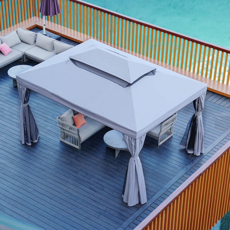 4m x 2.9m Steel Gazebo