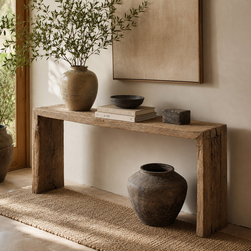 72'' W Solid Wood Console Table