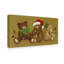 « christmas ours », art background’canvas-31978090