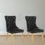 Chaise d'appoint rembourrée en velours Glenora-493854146-493854145