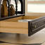 Table basse en bois massif de style rétro