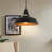Industrial Pendant Light Lift Pipe Pulley Ceiling Fixture, Adjustable Height Plug In Hanging Lamp With Switch, Black