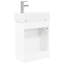 Single Bathroom Vanity with Ceramic Basin-205916193