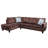 Budwin Upholstered 97 " L-Shaped Sofa & Chaise-1304201827-1304201848