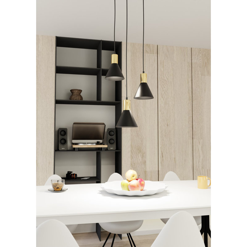 Aison 3 - Light Pendant, Matte Black