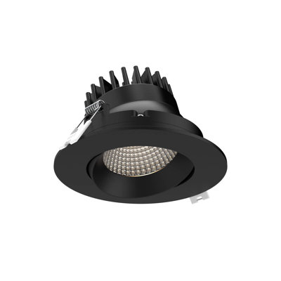 Revolve 4'' Selectable Color Temperature 15 Watt Dimmable Air-Tight IC Rated LED Canless Recessed Lighting Kit