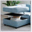 Armless Seat for Modular Sectional Sofa with Spacious Storage, Perfect for Modern and Functional Living Spaces.