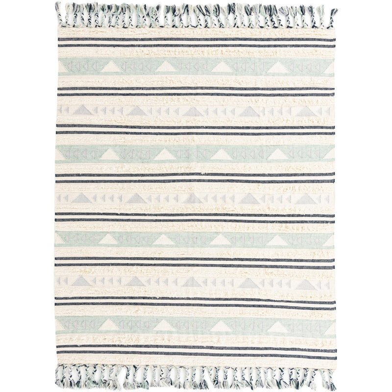Annunciata Wool Moroccan Indoor Rug, Rectangle 8' x 10'