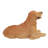 Lying Down Golden Retriever Figurine