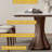 Simple rectangular dining table set-111632908