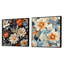 Regiène - Ensemble de 2 collages carrés floraux-101853603-101853604