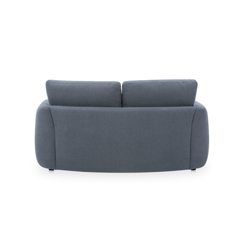 Callie Sofa 91 in. Flecked Oat, Beige, 35.4" H x 68" W x 39.4" D