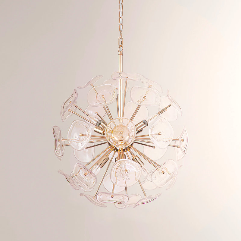 Colstrip 8-Light Iron Dimmable Sputnik Chandelier