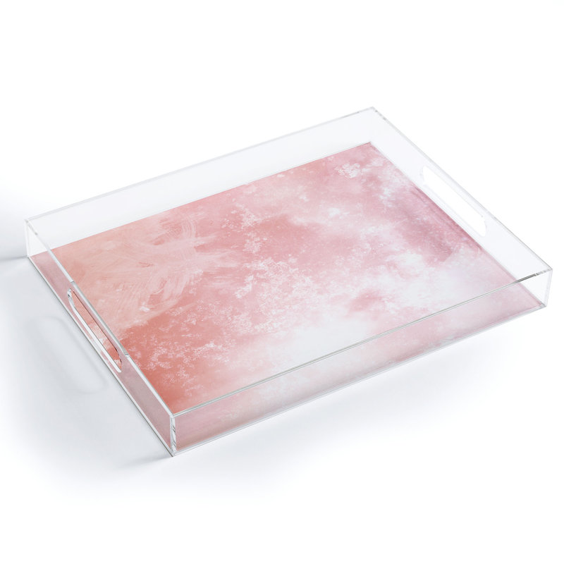 Plateau acrylique Chelsea Victoria, H 1,75 po x l 15,5 po x L 12 po