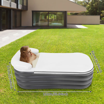 Portable Inflatable Bathtub SPA Bathtub