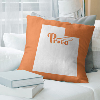 Chenille Reversible Throw Pillow