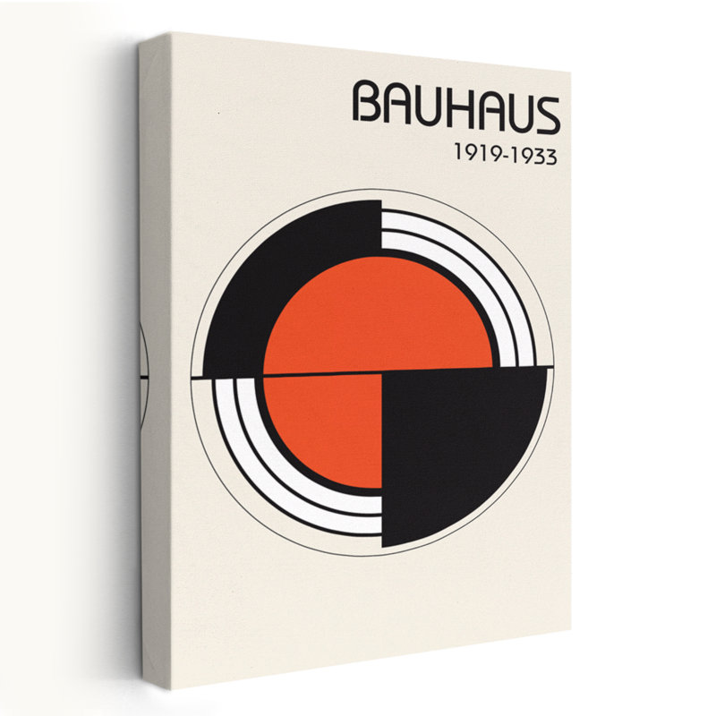 Bauhaus 1 - Design and Type Art moderne, H 24 po x l 16 po