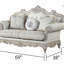 Causeuse de style traditionnel toscan en bois