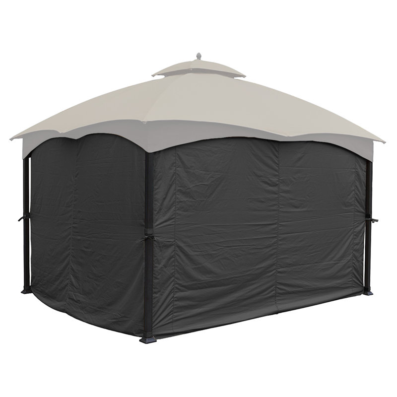Panneau latéral d'intimité Universal, Gris