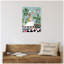 «Maximalist Tiger Bath» par Honey Island Studio, reproduction d'art sur toile encadrée
