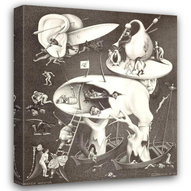 Hell, 18" H x 15" W