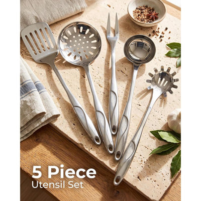 Zulay Kitchen 5 Utensil Set