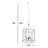 Charif 4 - Light Unique/Statement Pendant-2059723314
