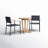 Anautica 2 - Person Teak Patio Dining Set with Round Table
