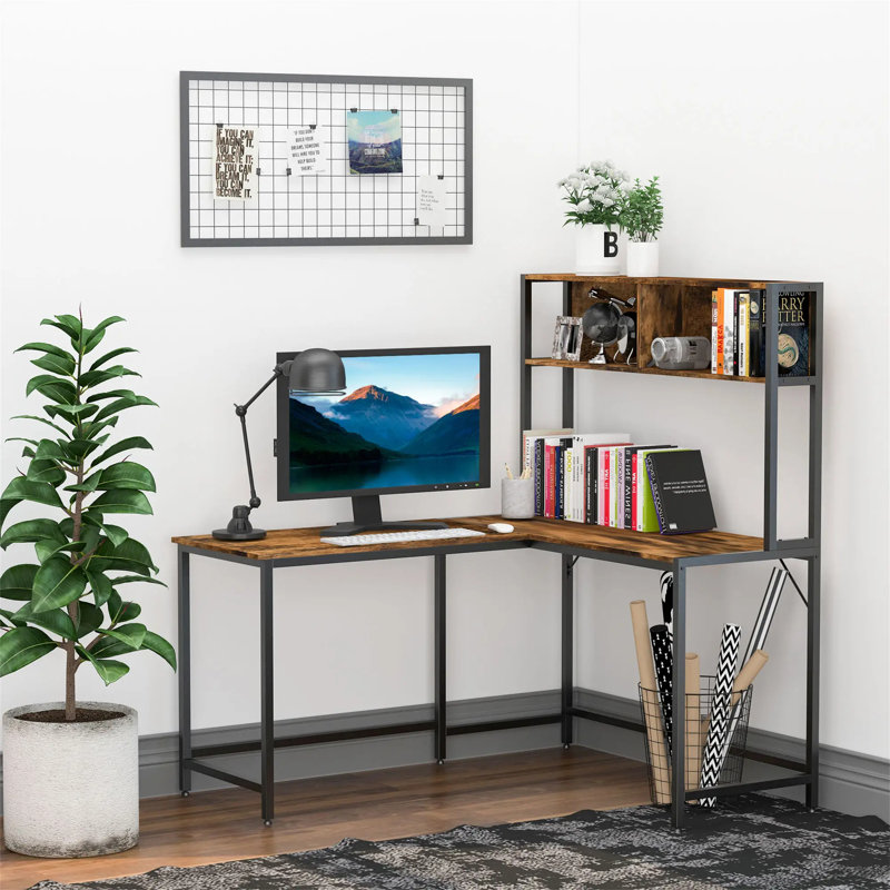 Aleasa L-Shaped Executive Desk