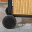 CLIY Freestanding Charcoal Gas Grill