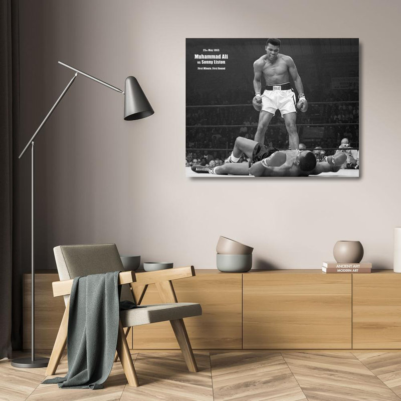 Muhammad Ali 1st Round Knockout Against Sonny Liston