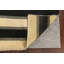 Tapis beige noué à la main de conception unique 2 pi 6 po x 4 pi 2 po