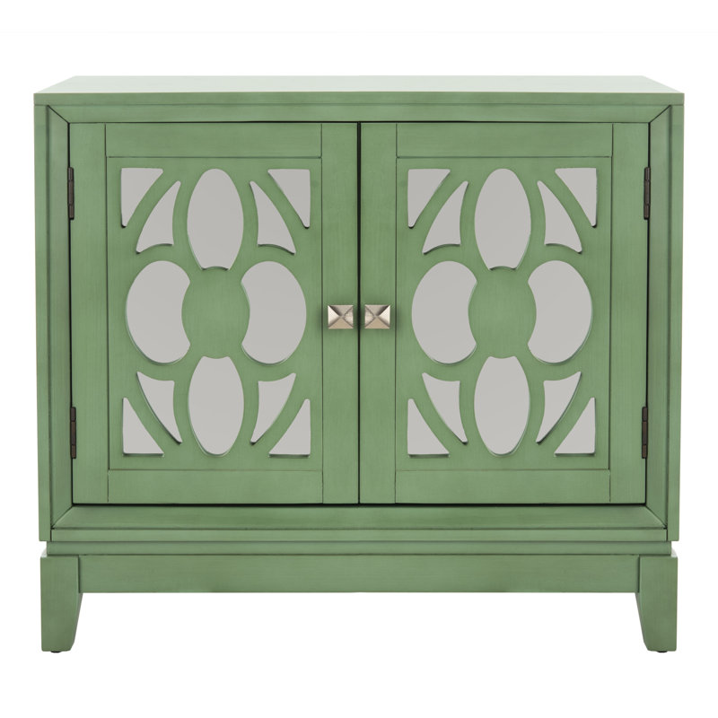 Glacaeu Accent Cabinet, Turquoise