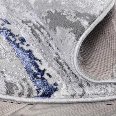 Abstract Shag Area Rug