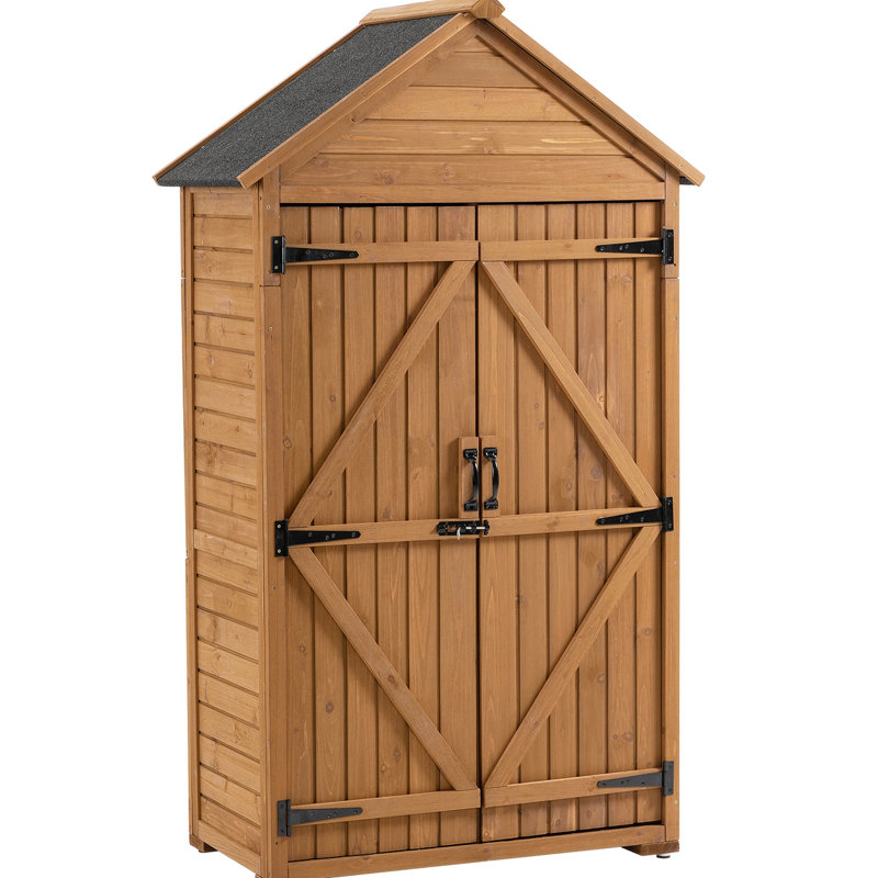 Armoire de rangement Rodger, Noir