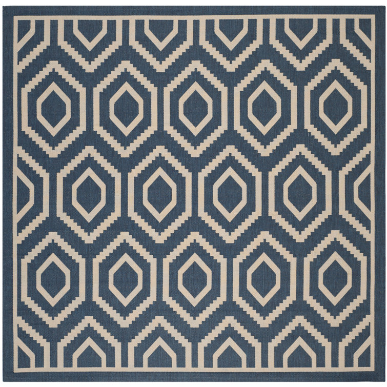 Deedrick Performance Geometric Indoor/Outdoor Area Rug