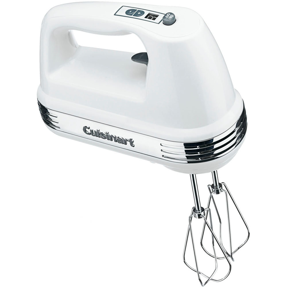 Cuisinart Power Advantage Plus 9-Speed Hand Mixer, White