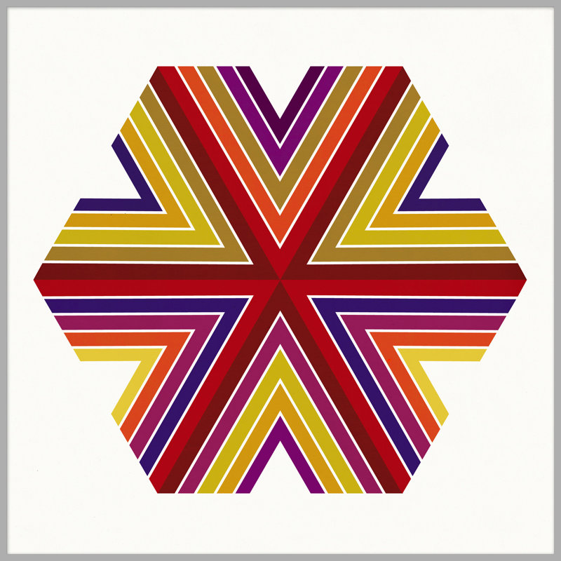 Relative Arrangement 1 Print by Lillian August