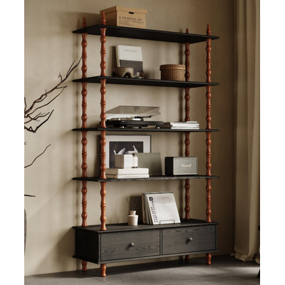 Bibliothèque et bibliothèque en bois