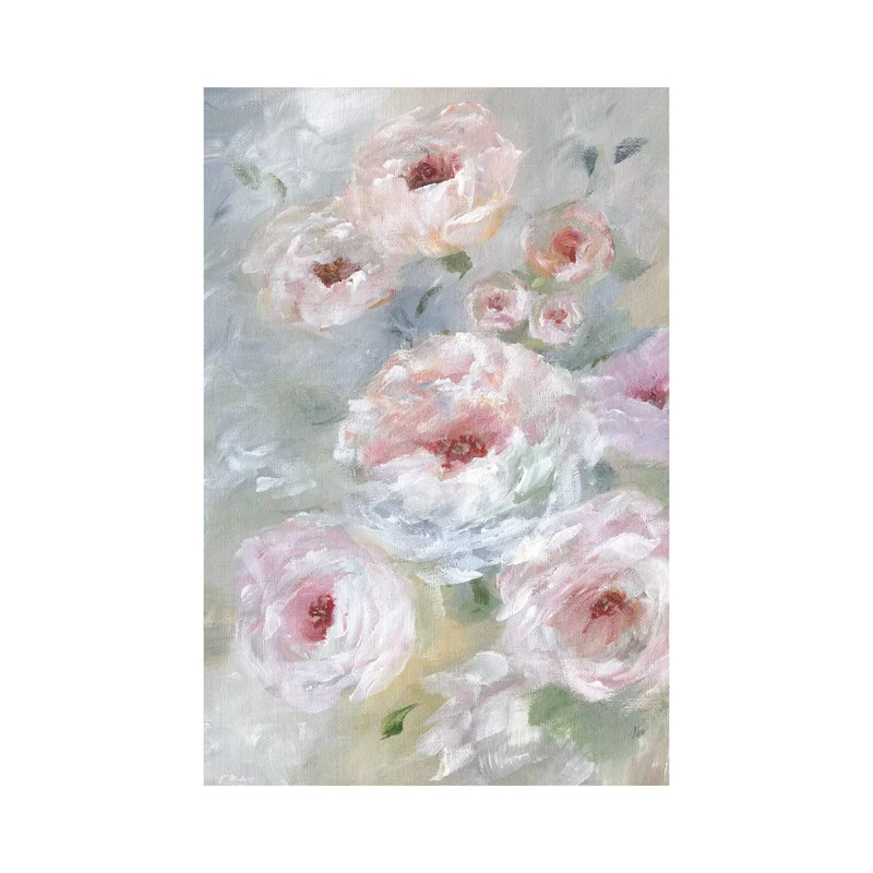 «Rush Of Blush» par Nan - reproduction, Toile tendue, H 12 po x l 8 po x P 0,75 po