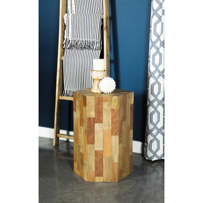 Solid Wood End Table