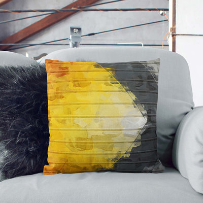 Abstract Square Throw Cushion